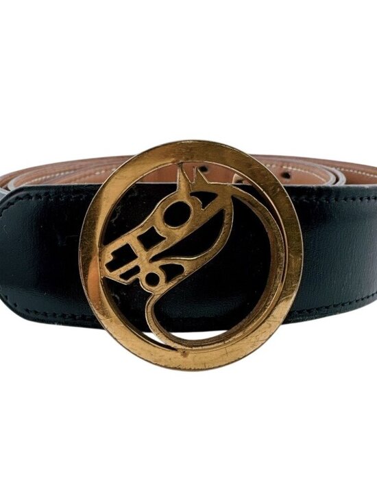 Hermes Vintage Paddock Cheval Buckle Horse Belt main image 4